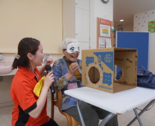 利用者様にもゲームに参加して頂いております。